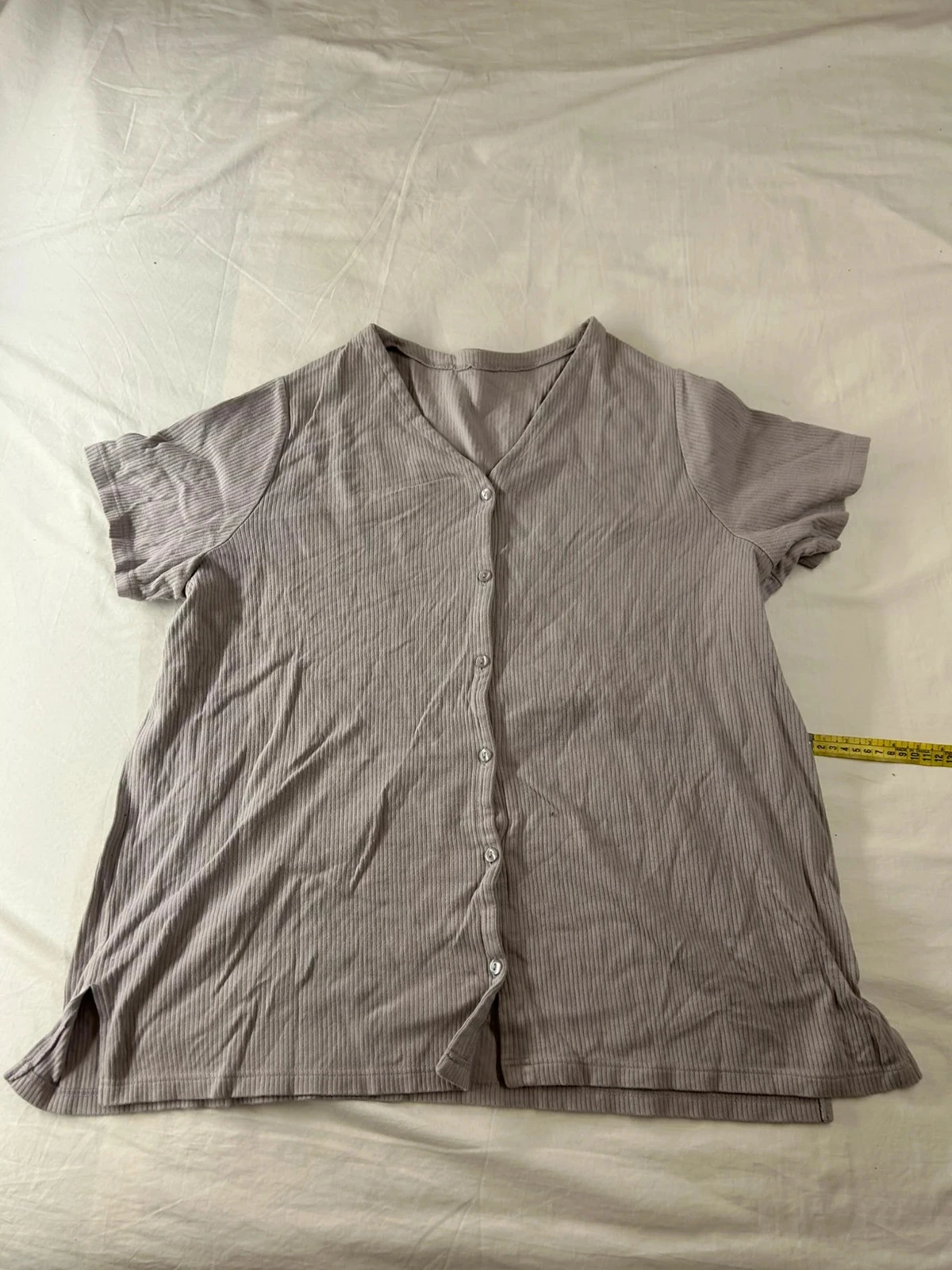 Chemise grise 100% Cotton